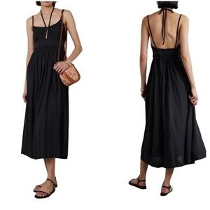 Ulla Johnson Black Backless Dress